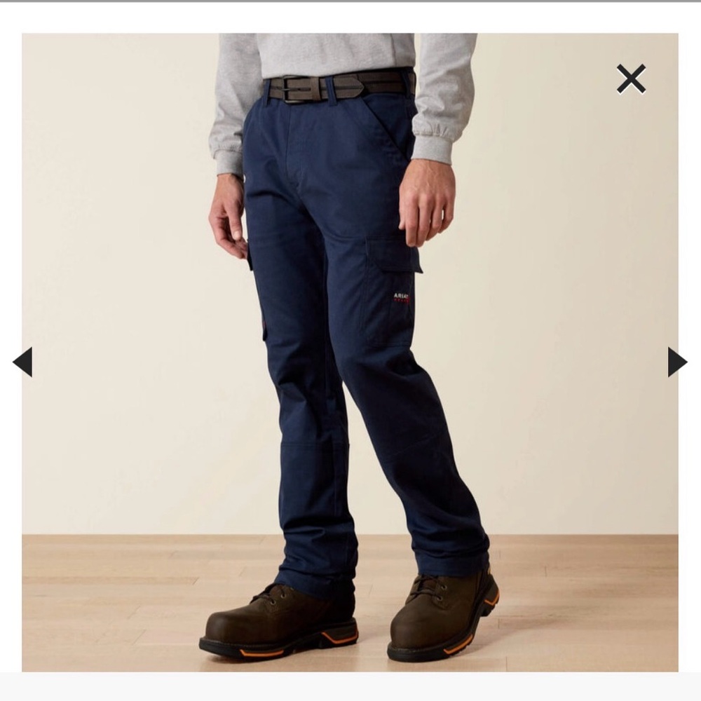 Ariat Men's Dark Blue Cargo Pants